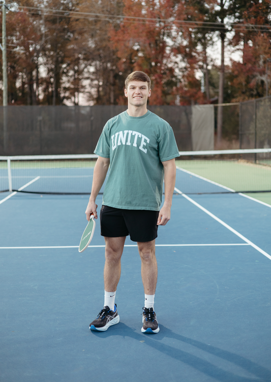 Green Varsity Tee